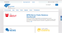 Desktop Screenshot of bprg.ch