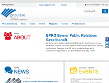 Tablet Screenshot of bprg.ch